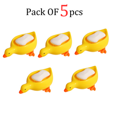 Cute Duck Shape Soap Rack for Drain Water