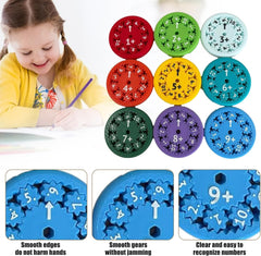 📚 New Fun Math Fidget Spinner 🌀 – Children learn multiplication math while playing, parents’choice! ✨