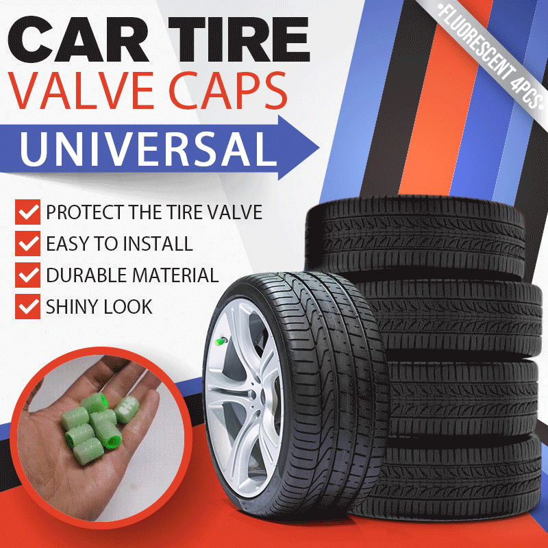 Fluorescent Glowing Tyre Valve Caps