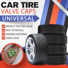 Fluorescent Glowing Tyre Valve Caps