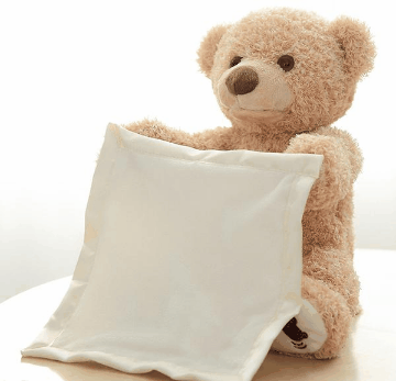 Hide and Seek Peek-A-Boo Teddy Bear